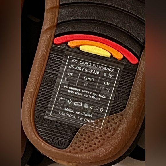 Rainbow Kid Cape PU Nubuck Flip Flop Sandal, Size 5/6 🩴NWT - Picture 6 of 8